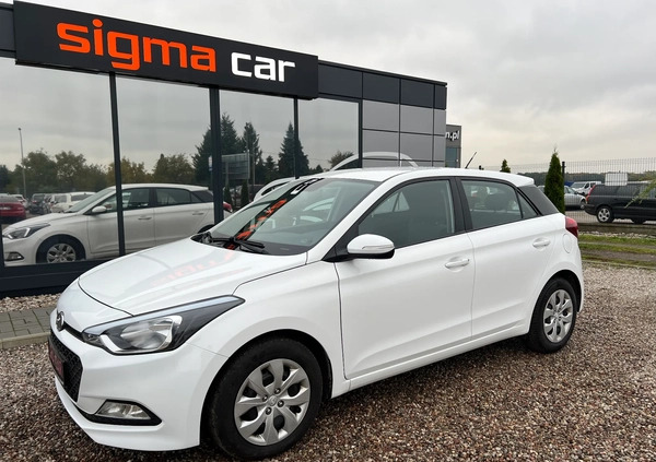Hyundai i20 cena 33900 przebieg: 168000, rok produkcji 2017 z Goleniów małe 742